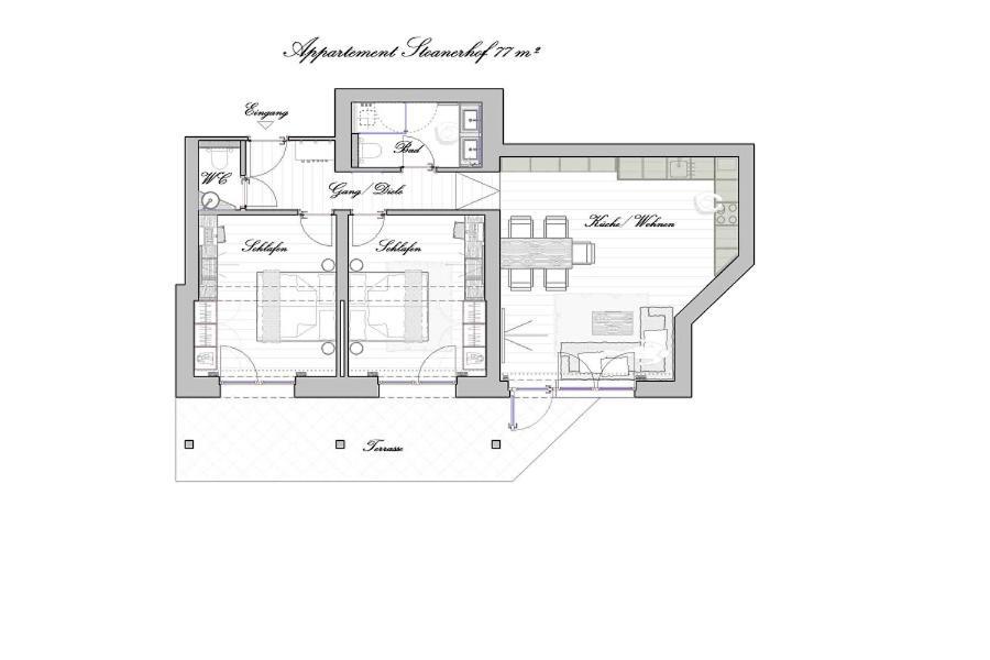 Hotel Gasthof Stoanerhof Mayrhofen Eksteriør billede